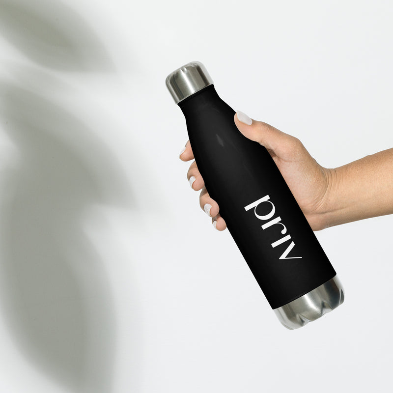 Priv Stainless Steel Water Bottle